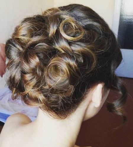 gorgeous waved updo for long hair bun hairstyles for long hair