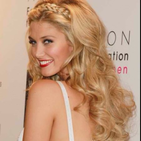 headband braided celebrity looks with long blonde hairstyles
