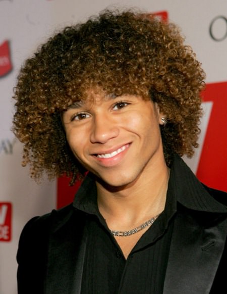 highlighted curly hair hairstyles for black men