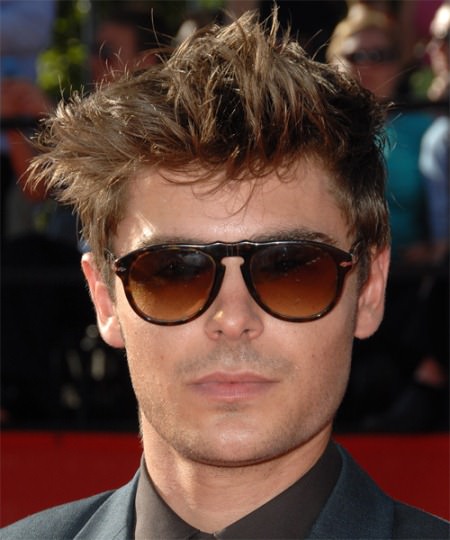 ironical messy hairstyle Zac Efron Hairstyles