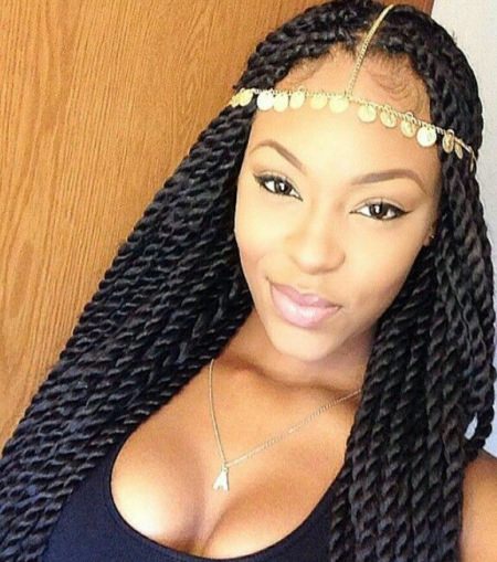 long braids for thick hair black braided hairstyles