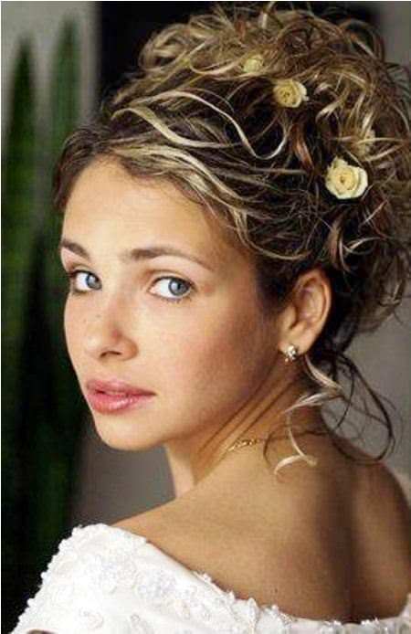 loose curly Updo wedding curly hairstyles