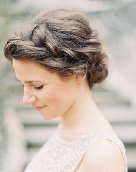 low tousled formal updos for special days