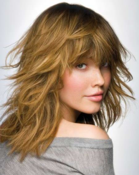 medium feathered cut for thin hair low maintenance haircuts and styles