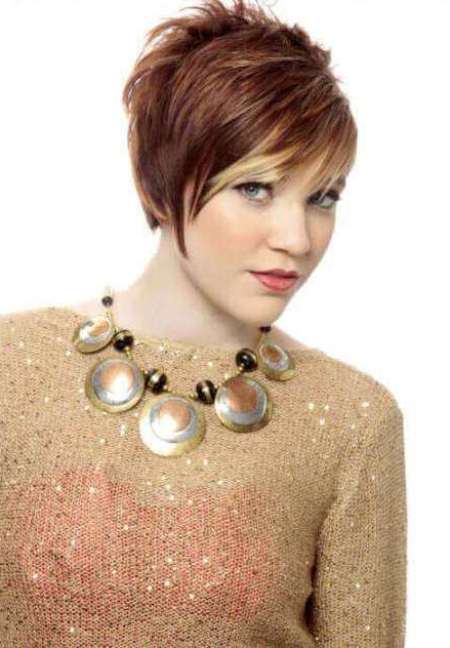 shattered pixie short hair with bangs