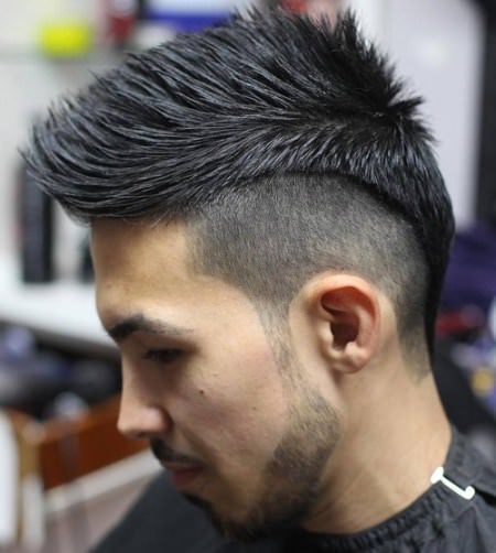 shaved rocker crop Shaved Sides Hairstyles and Haircuts for Men
