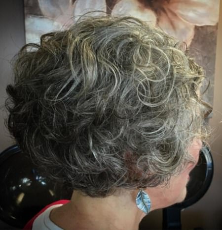 short curly haircuts for women over 70
