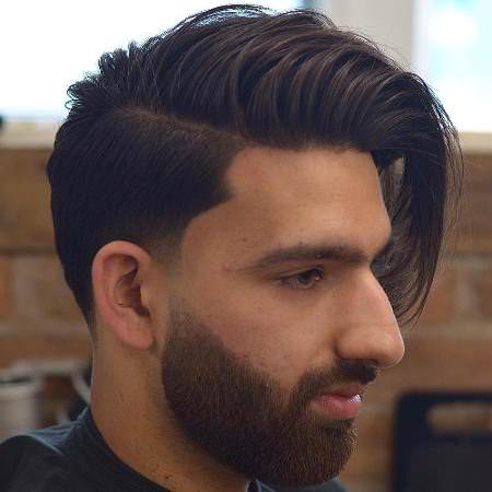 side parted undercut hairstyles for men with thick hair