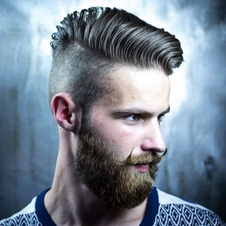 side swept undercut hairstyles for men