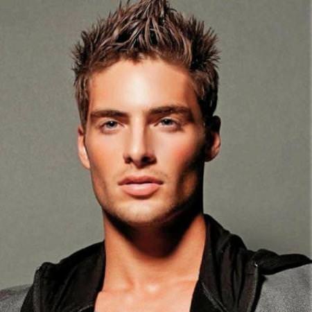 spiked hairstyles for men with thick hair
