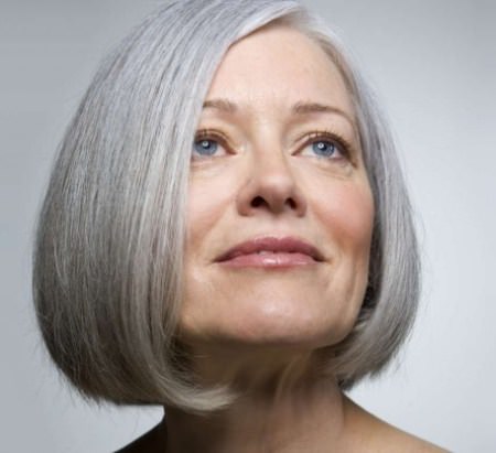 straight gray bob haircuts for women over 70