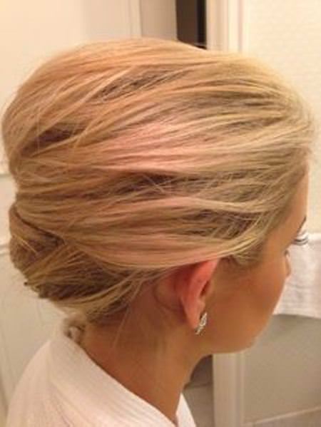 textured french twist formal updos for special days