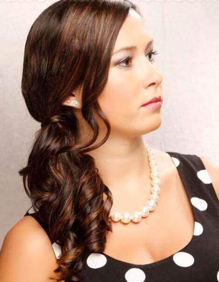 the sweet and sleek pony hairstyles for prom