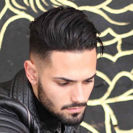 thick wavy pompadour hairstyles for men with thick hair
