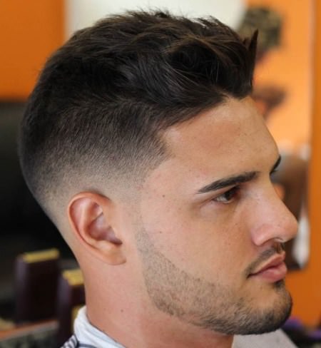 tousled top and short sides Shaved Sides Hairstyles and Haircuts for Men