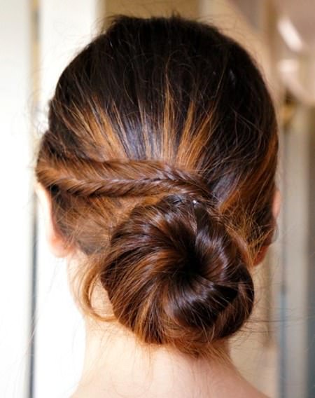 Home coming updo inpired fishtail homecoming updos