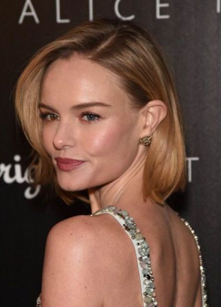 Kate Bosworth Asymmetrical Bobs
