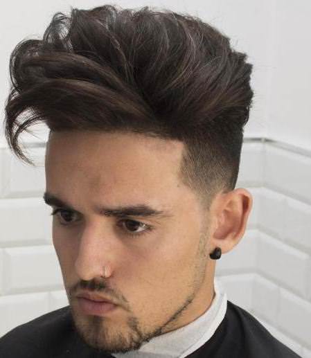 Long tousled short sides hairstyles and haircuts for men