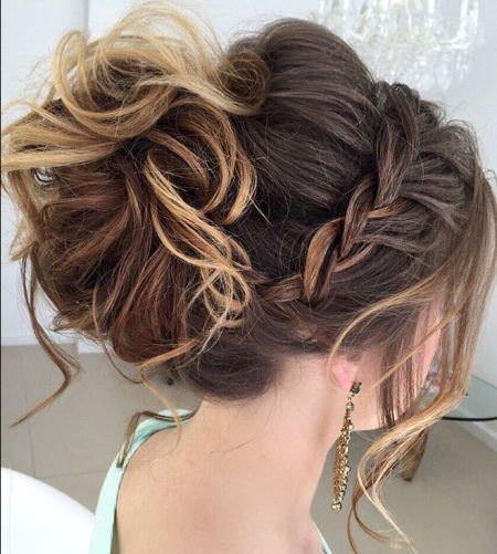 xaccent braid prom updos for women