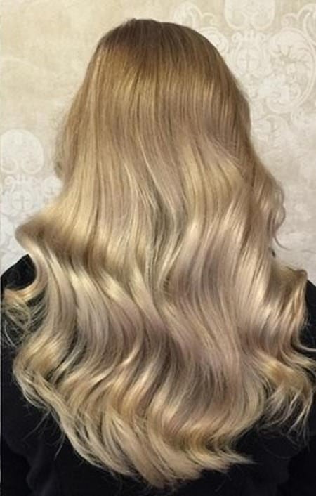 Old Hollywood Waves soft ombre hairstyles