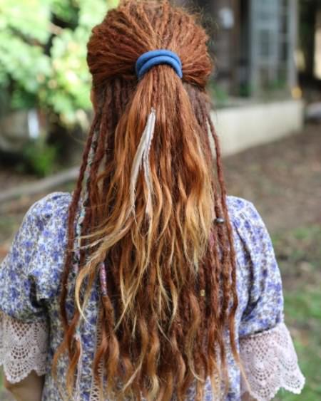 Pretty dreads with loose ends dread locks for women 