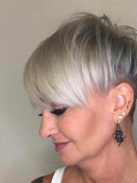 Timless punk hairstyle different hairstyles for gray hair