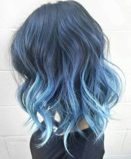 blue on blue ombre blue ombre hairstyles for women