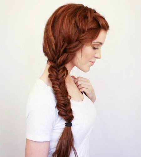 bohemian side braid hairstyles