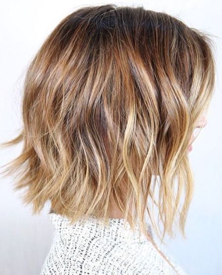bronde bob with highlighted locks lob blonde bobs for women