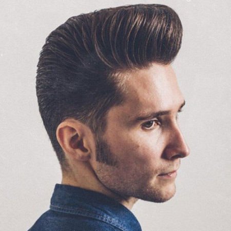 classic pompadour hairstyles for men