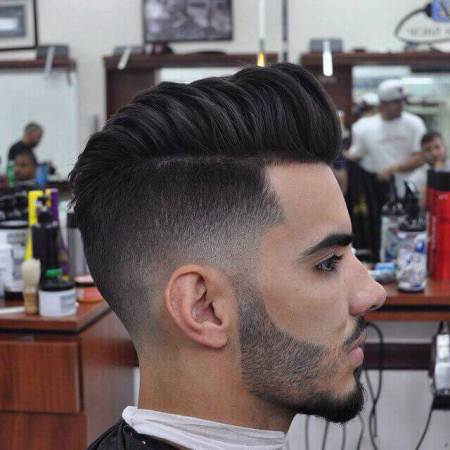 cool pompadour with mid fade pompadour hairstyles for men