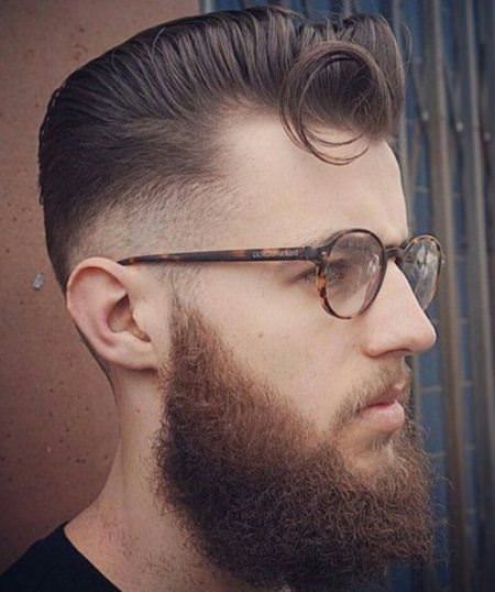 curly q pompadour hairstyles for men