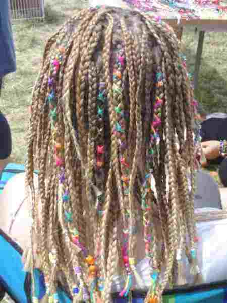 dreadlocks with wrap, beads and braids dread locks for women 