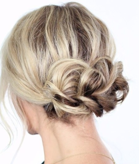 easy Braided formal hairstyle braided hairstyles