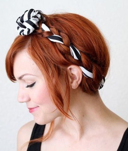 easy updo with fabric maiden updos for long hair