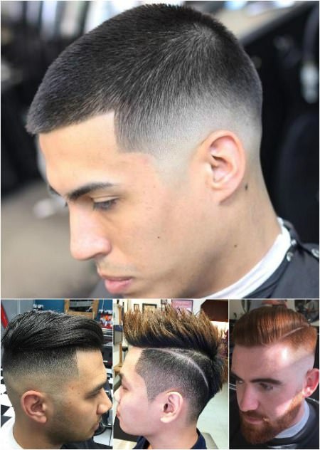 fade haircut hairstyles and haircuts for men