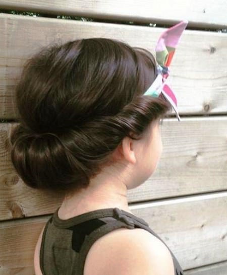 gibson tuck updo toddler girl hairstyles