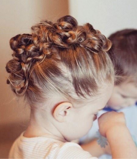 knotted mohawk toddler girl hairstyles