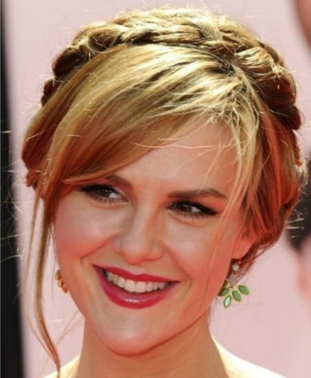 milkmaid braid updos for women over 40