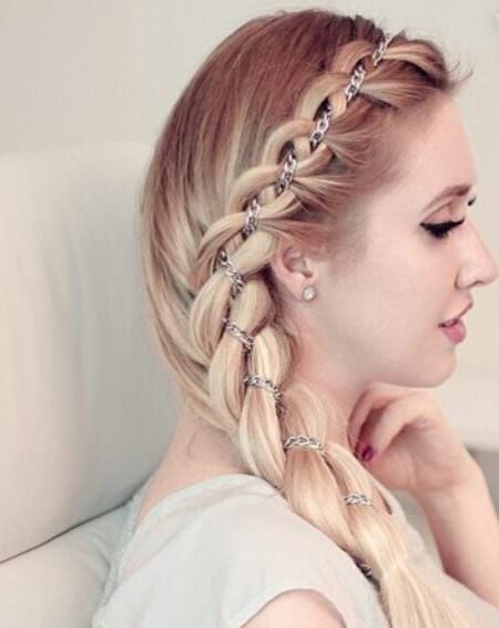 quick four strands braid braided hairstyles