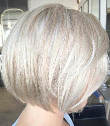 short bob with layers blonde bobs for women
