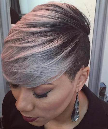 silver sideswept hairstyles weave hairstyles for black women