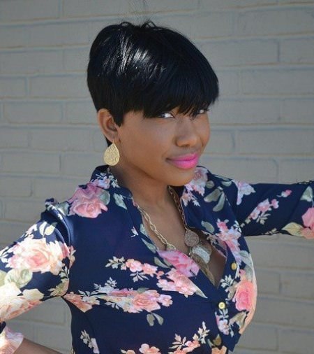 straight to the point short weave hairstyles