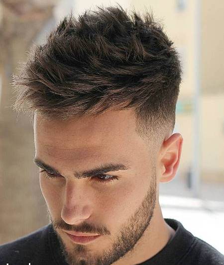 textured french crop hairstyles for men with thick hair
