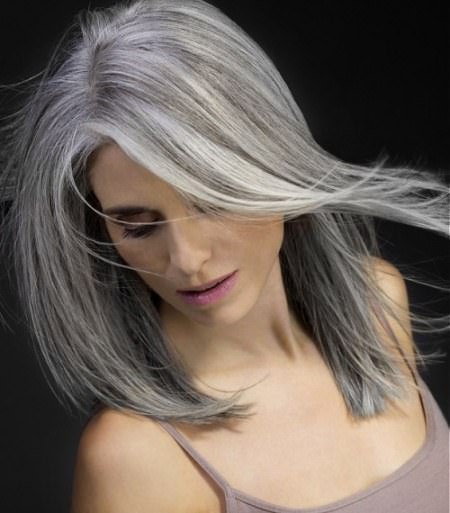 white and gray ombre hairstyle different hairstyles for gray hair