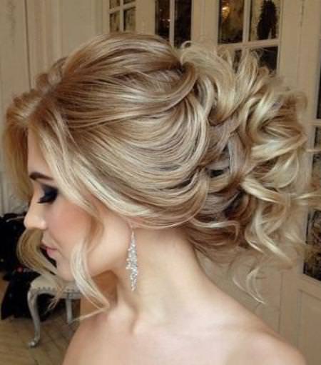 wonderful wild waves wedding hair updos for elegant brides