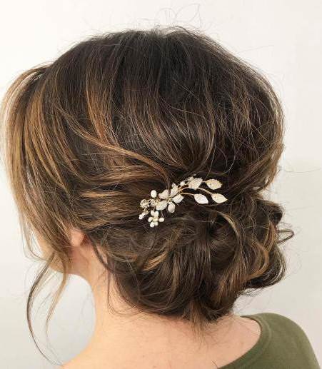 Messy chignon updo iconic braid hairstyles