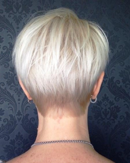 Short tapered pixie bob short blonde hairstyles and haircuts