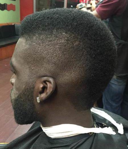 clean smooth hawk mohawk hairstyles for black men