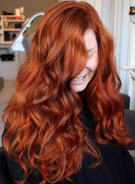 full and flirty shades of red hair for women